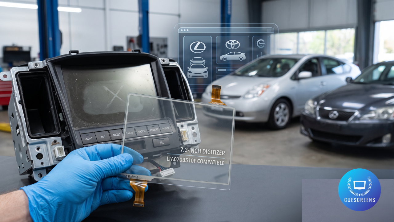 Lexus and Toyota 7.3-Inch Touchscreen Digitizer: Which Models Use It?