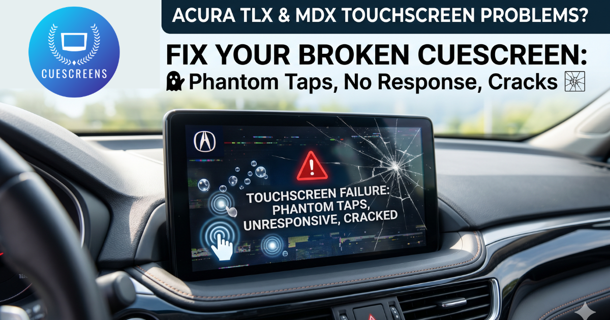 Acura TLX and MDX Touchscreen Issues: A Diagnosis Guide