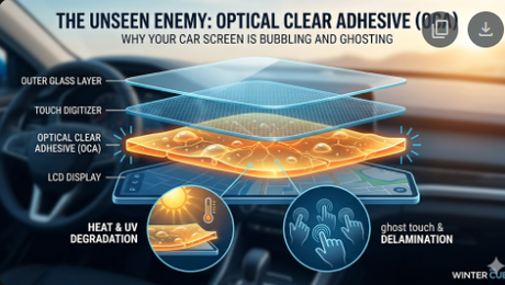 What Is Optical Clear Adhesive (OCA) and Why Does It Melt?