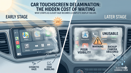 What Happens If You Ignore a Delaminating Car Screen?