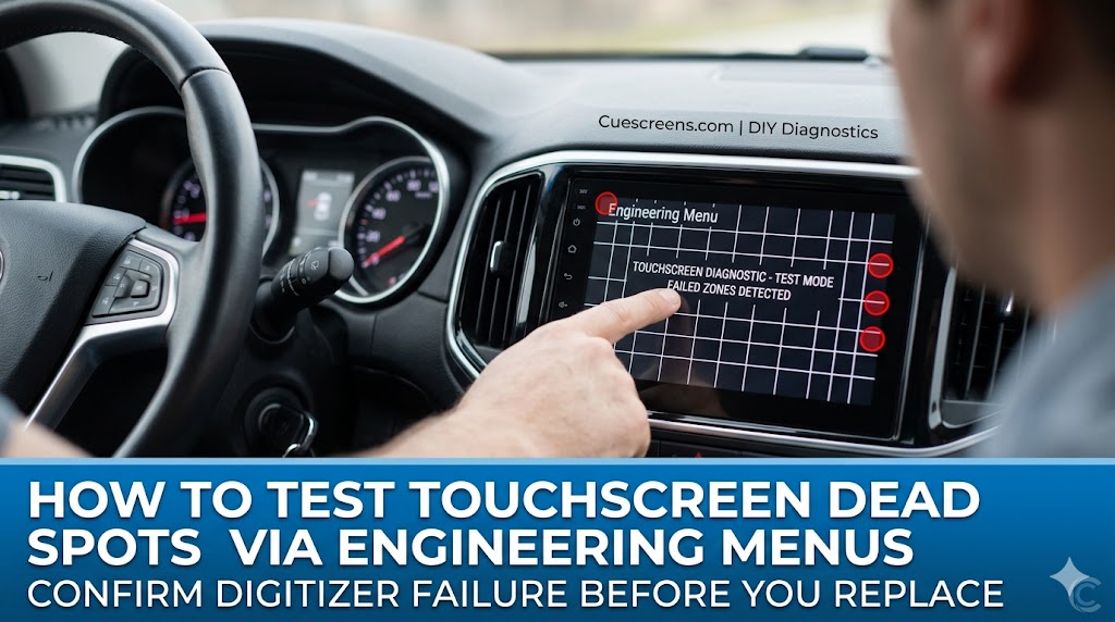 How to Test Touchscreen Dead Spots via Engineering Menus