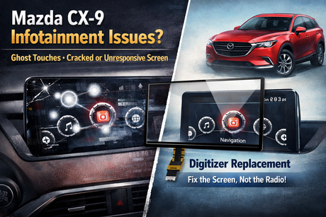 Mazda CX-9 Touchscreen Problems (2016–2020): How to Fix Ghost Touches Without Replacing the Whole Radio