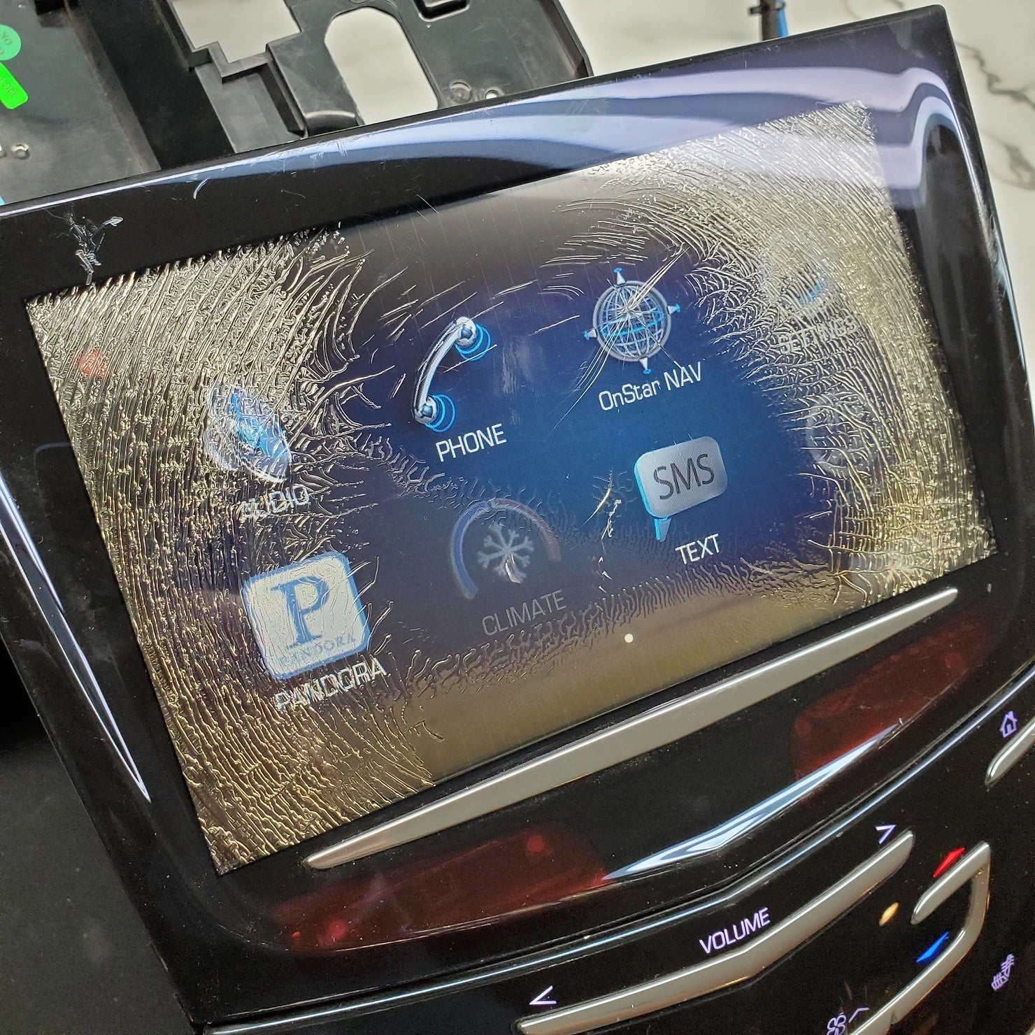 Mazda CX-9 Delamination Fix Touch Screen Replacement | cuescreens