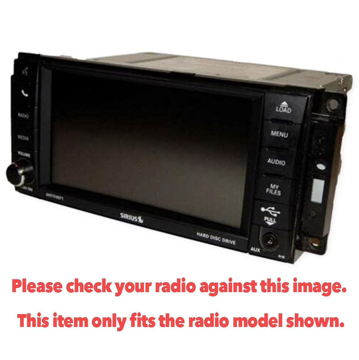 6.5" MyGig Touchscreen Digitizer Replacement for 2007-2018 Dodge, Chrysler & Jeep 430 RBZ / 430N RHB Mitsubishi Radios – Uconnect Touch Screen