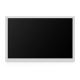 Replacement 7-inch Jeep Wrangler JL/JLU instrument cluster LCD screen with a black display and silver frame.