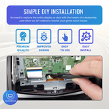 DIY installation guide for electronic device with text and icons on a blue background