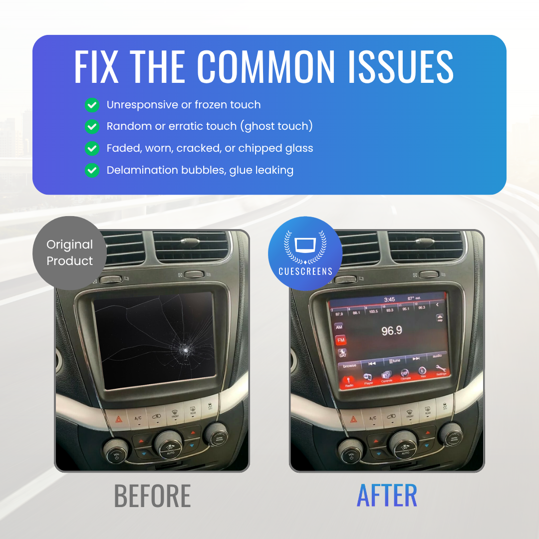 Uconnect 3 8.4" Replacement Touch Screen Display for RE2 / RB5 Dodge Journey-Cuescreens