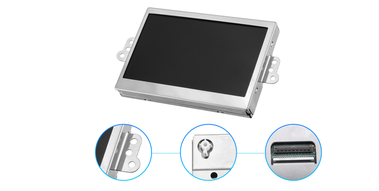 2013–2016 Ford Focus / Escape & 2012–2014 Ford Edge Instrument Cluster LCD Screen – 140 MPH Speedometer