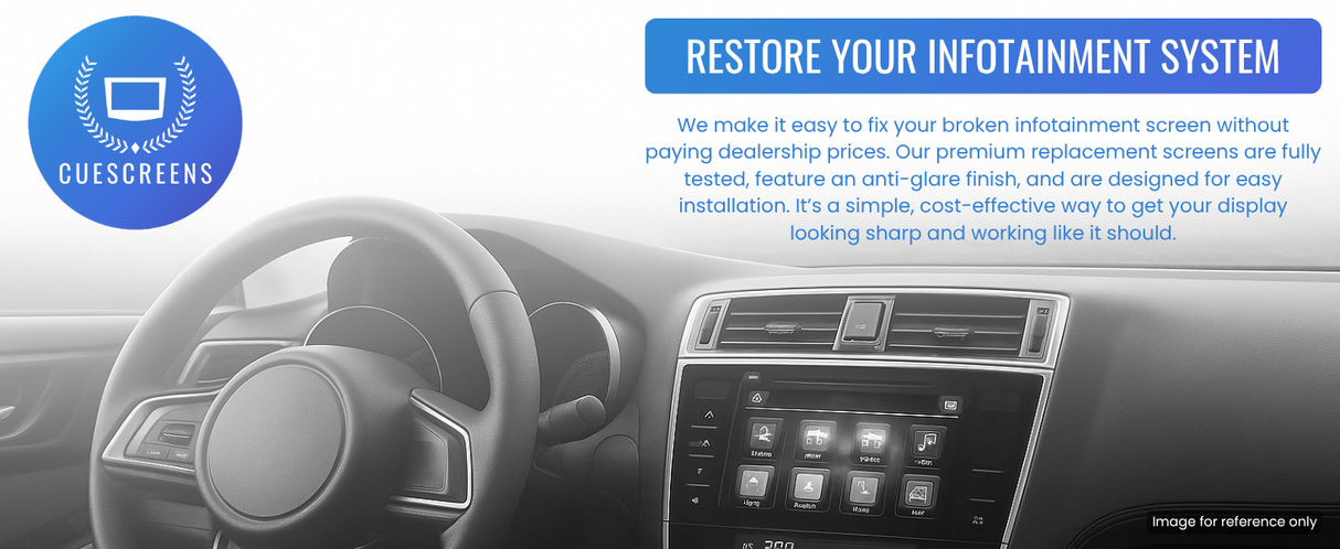 Nissan Kicks Versa 7" Touchscreen Replacement (CAMERA or DISP) | Cuescreens