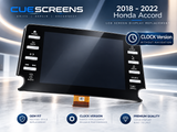 2018–2022 Honda Accord 8" LCD + Touch Screen Replacement – CLOCK Version | 39710-TVA-A110-M1