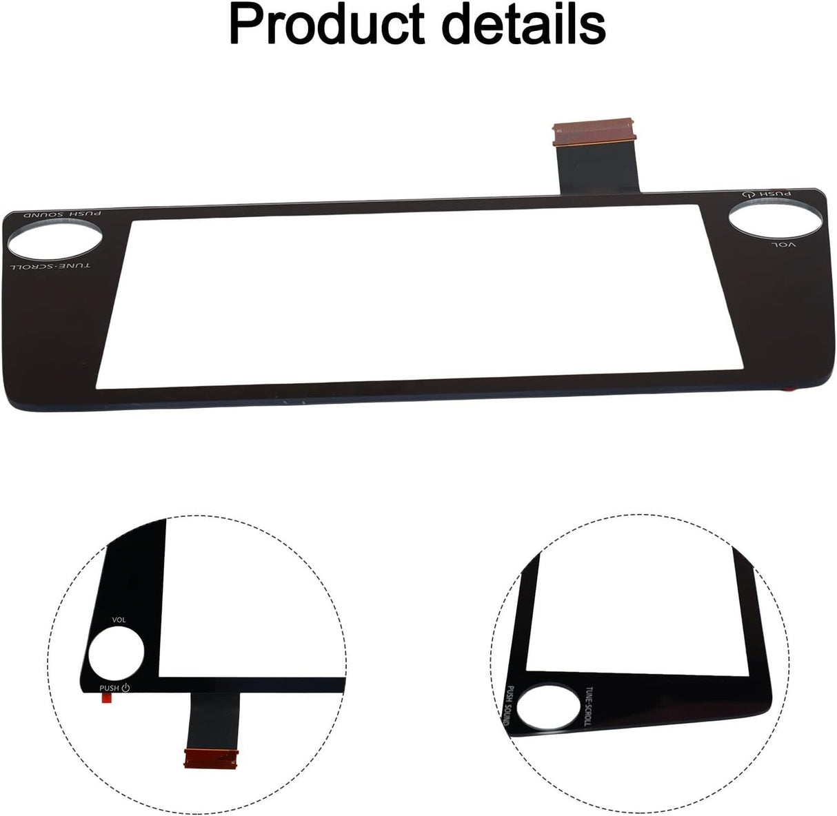 Nissan Altima & Sentra 8" Touchscreen Digitizer (2019–2020) – OEM Replacement 259156CA0A | Fix Ghost Touch, Delamination & Unresponsive Screen