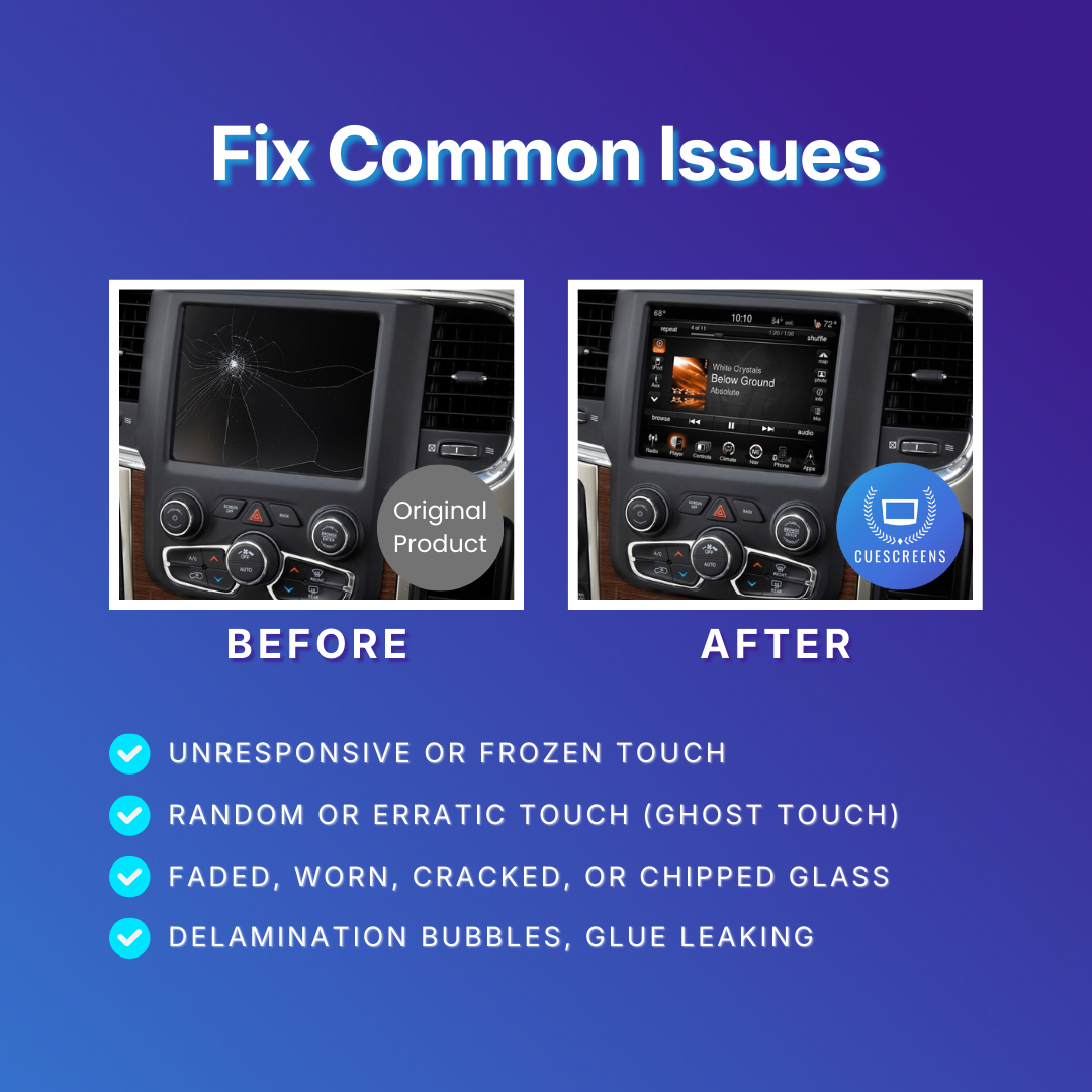 Upgraded Uconnect® 4 / 4C 8.4" Touchscreen LCD Replacement – Chrysler, Dodge, Jeep & RAM 2017+ UAQ/UAS (LA084X01)