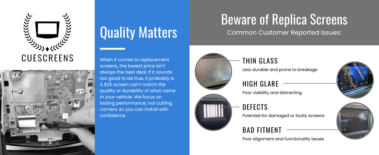 Nissan Altima & Sentra 8" Touchscreen Digitizer (2019–2020) – OEM Replacement 259156CA0A | Fix Ghost Touch, Delamination & Unresponsive Screen