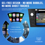 2018-2019 Outback & Legacy 8-Inch TEL/MAP Upgraded Touchscreen Digitizer Replacement – Anti-Glare, Gel-Free, Ultra-Responsive Chip