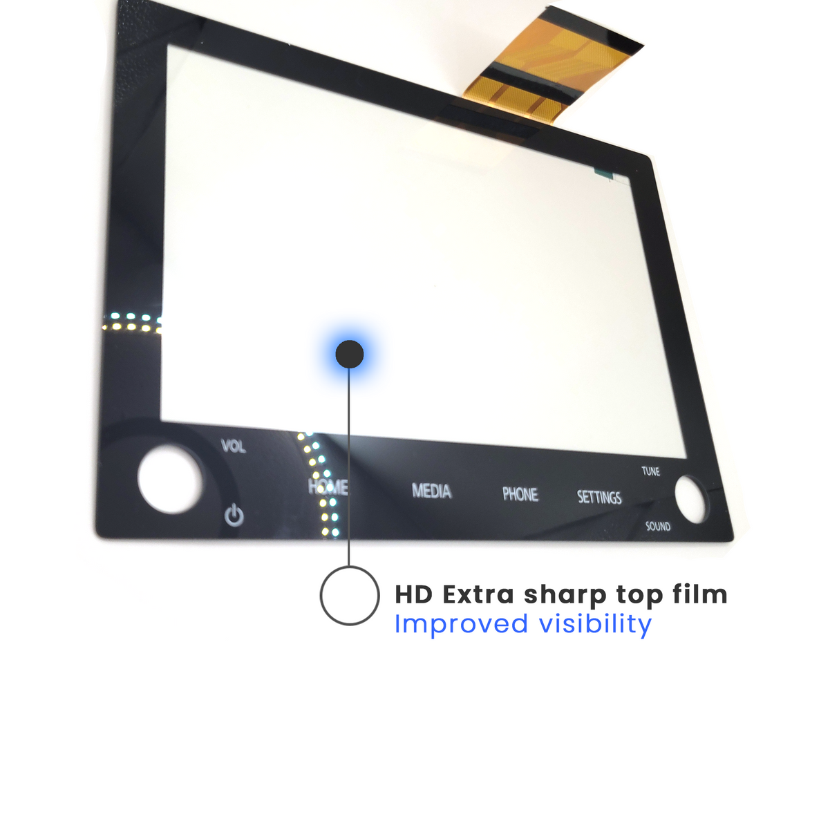 Mitsubishi Outlander 8" Replacement LCD Display Touch Screen Panel C080VTN03-Cuescreens