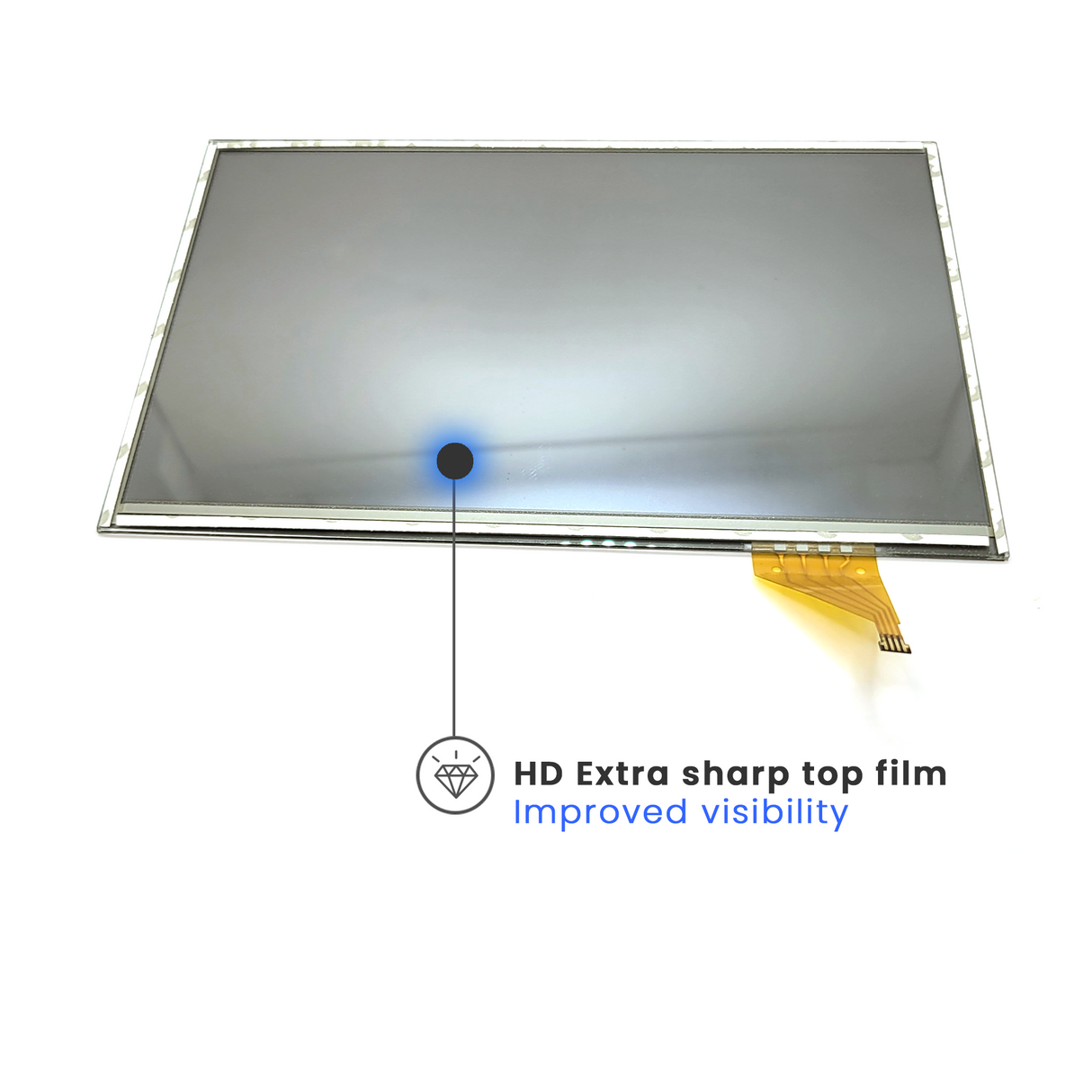 Replacement 7.3" Lexus Toyota LTA070B510F Touch Screen Digitizer GS RX IS-Cuescreens