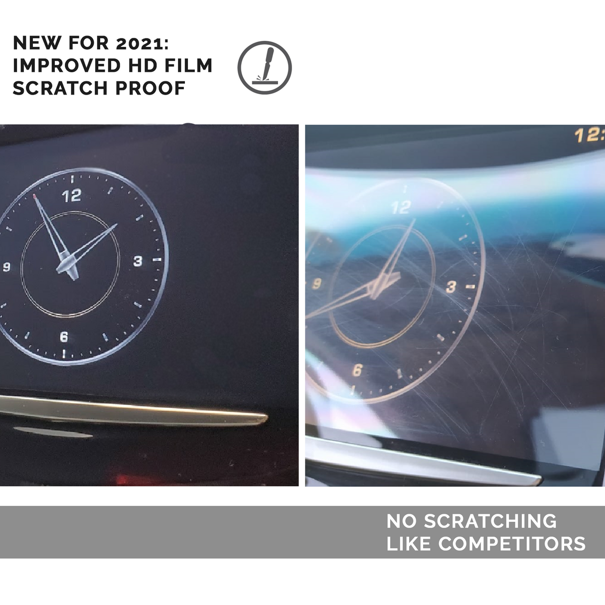 [Premium] Upgraded Gel-Free Cadillac CUE Replacement Touch Screen Display-Cuescreens