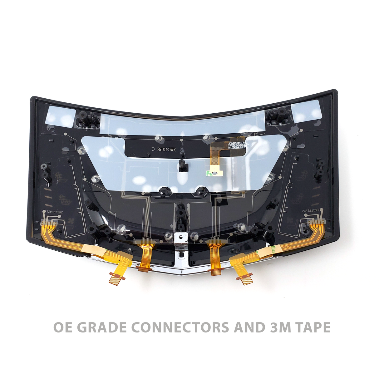 [Cuescreens] Cadillac CUE Replacement AC Control Panel Faceplate-Cuescreens