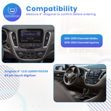 Chevy Mylink 8" LQ080Y5DZ06 Replacement Touch Screen Digitizer-Cuescreens