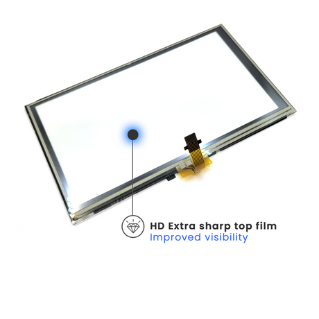 Toyota 6.1"Touch Screen Replacement Digitizer Rav4, Prius C Corolla and Camry-Cuescreens