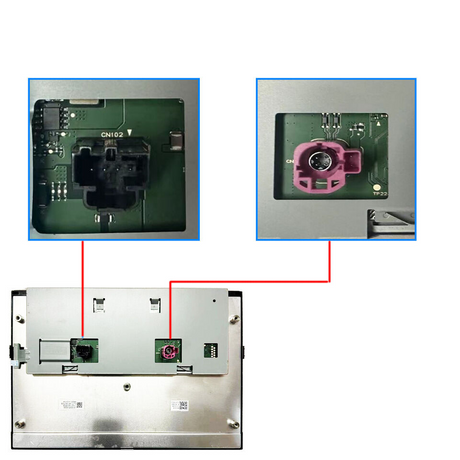 Ford Sync 4 12" Inch OEM Replacement LCD Touch Screen Glass Digitizer-Cuescreens