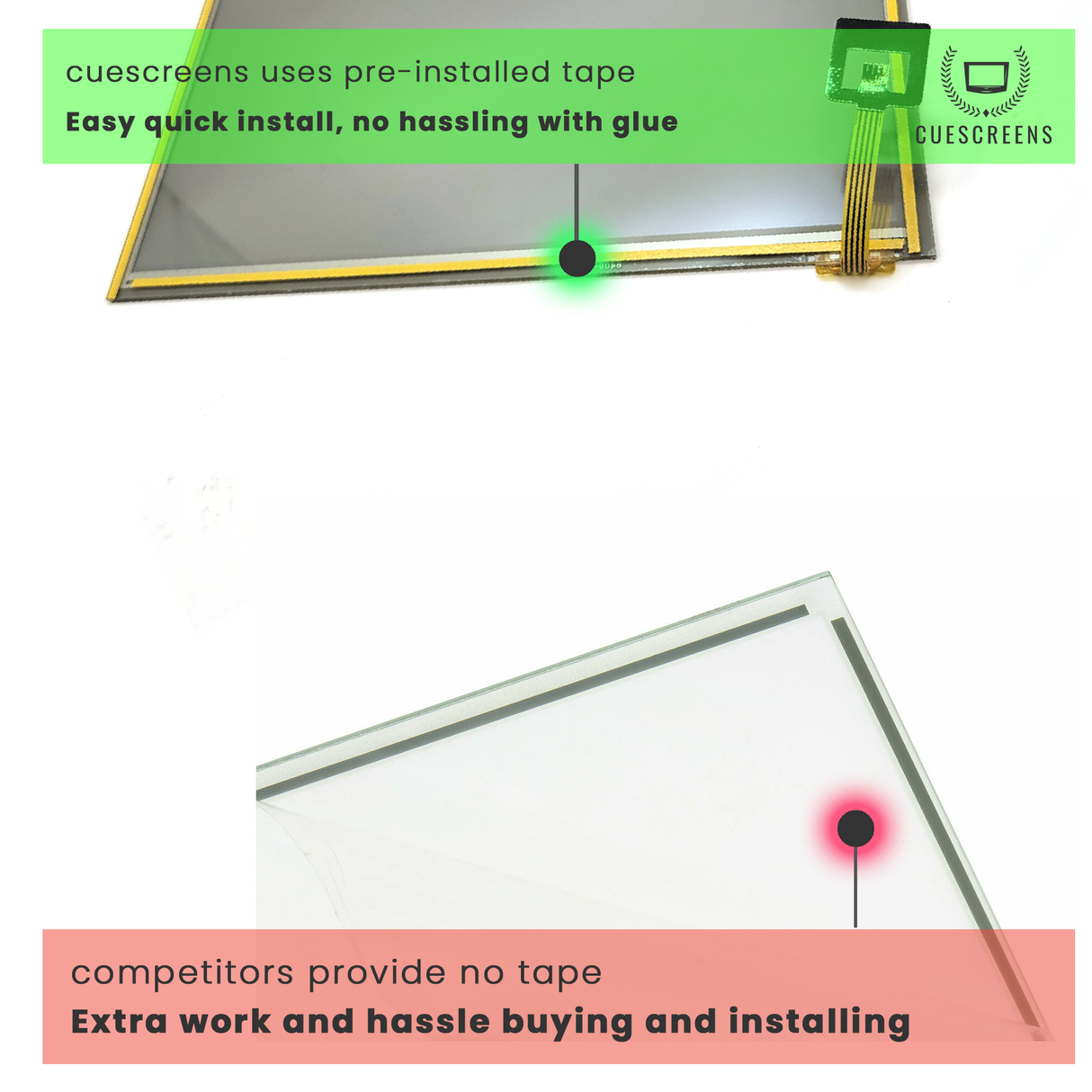 Uconnect 3 8.4" Replacement Touch Screen Display for RE2 / RB5 Dodge Journey-Cuescreens