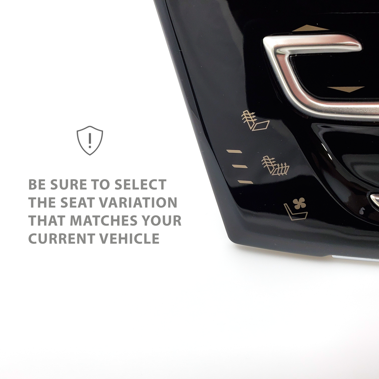 [Cuescreens] Cadillac CUE Replacement AC Control Panel Faceplate-Cuescreens