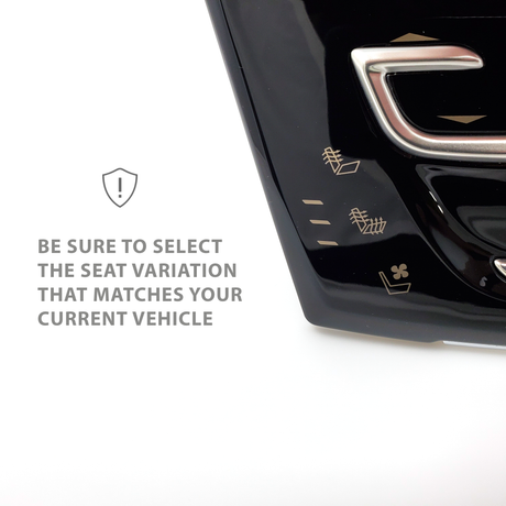 [Cuescreens] Cadillac CUE Replacement AC Control Panel Faceplate-Cuescreens