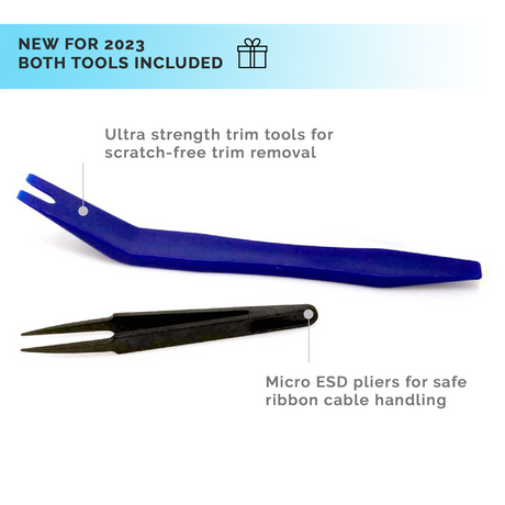 [Cuescreens] *High Strength* 2-Piece Installation Tool Trim Kit compatible with-Cuescreens