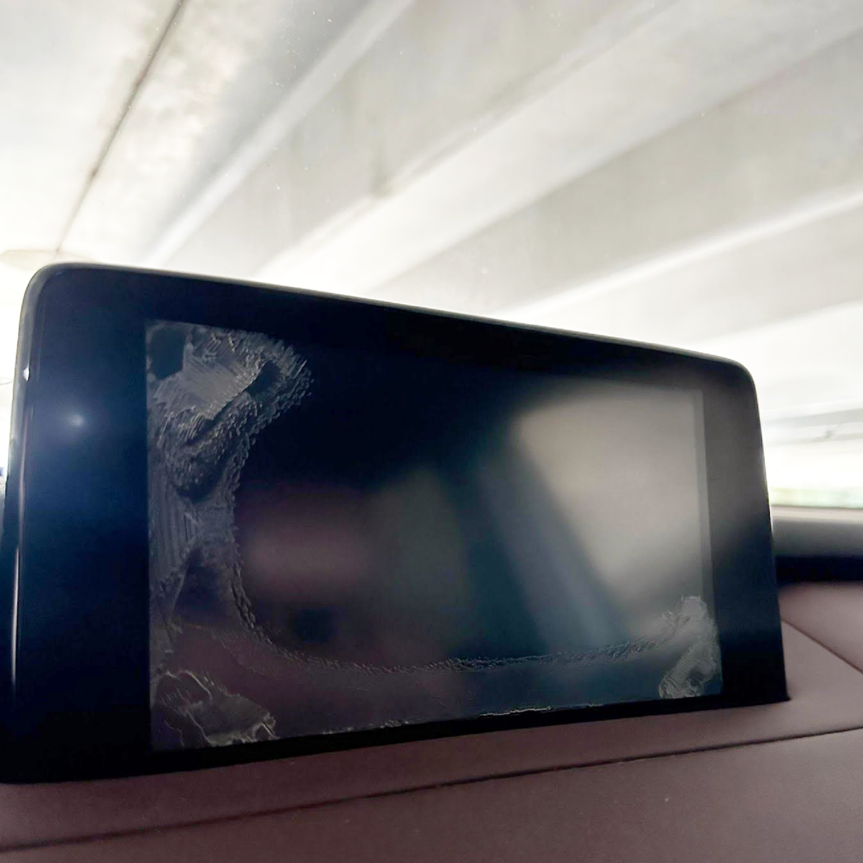 Mazda CX-9 2016+ 8" Replacement Touch Screen Digitizer Bezel TK49-611J0-Cuescreens