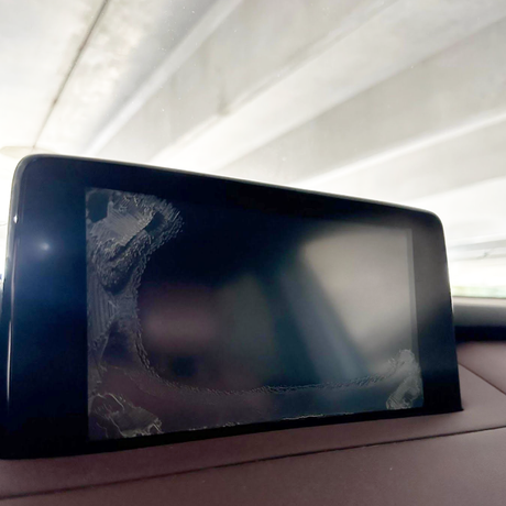 Mazda CX-9 2016+ 8" Replacement Touch Screen Digitizer Bezel TK49-611J0-Cuescreens