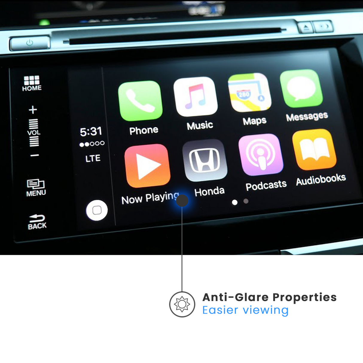 Honda 7" Replacement Touch Screen Digitizer for Accord Pilot Civic Hondalink-Cuescreens