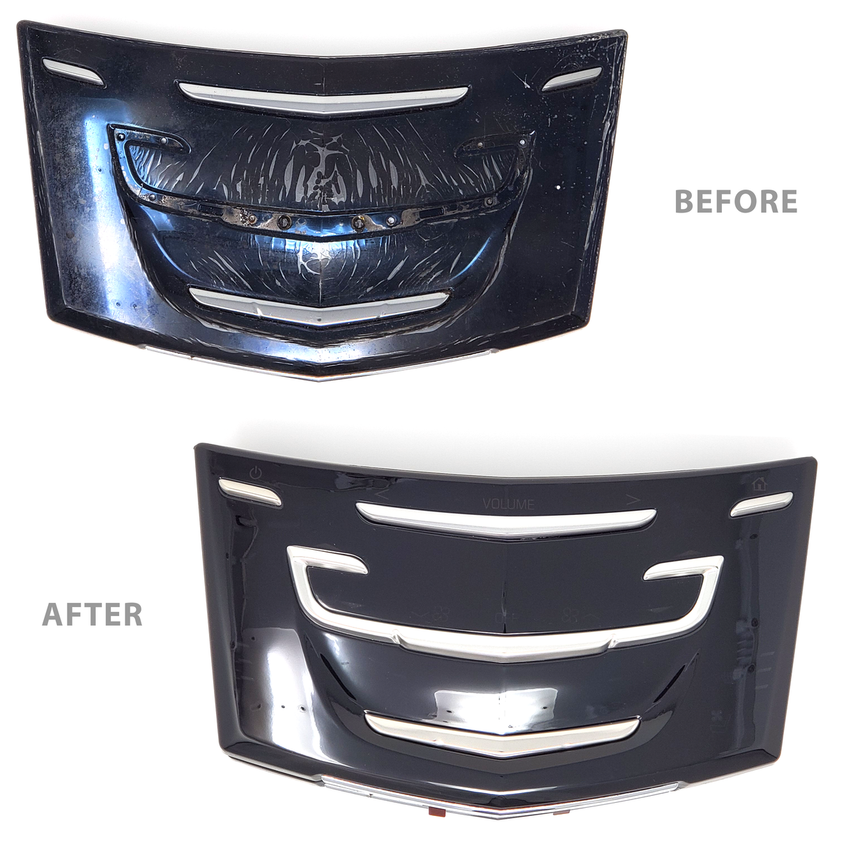 [Cuescreens] Cadillac CUE Replacement AC Control Panel Faceplate-Cuescreens