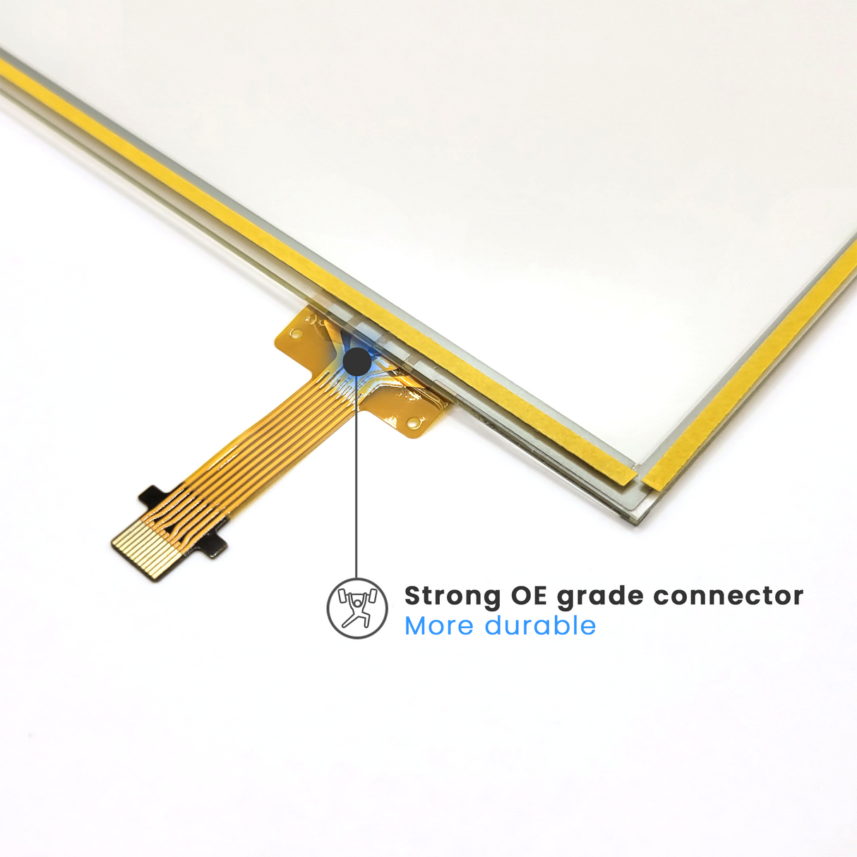 Toyota 7"Touch Screen Replacement Digitizer for Rav4 and Camry-Cuescreens