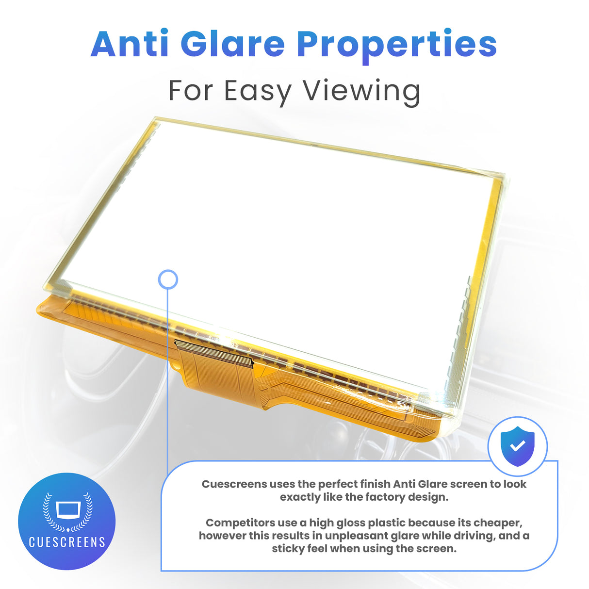 Chevrolet GMC Mylink Intellilink 8" DJ080PA-01A Touch Screen Digitizer-Cuescreens