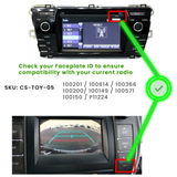 Toyota 6.1"Touch Screen Replacement Digitizer Rav4, Prius C Corolla and Camry-Cuescreens
