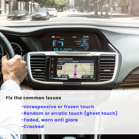 Honda 7" Replacement Touch Screen Digitizer for Accord Pilot Civic Hondalink-Cuescreens