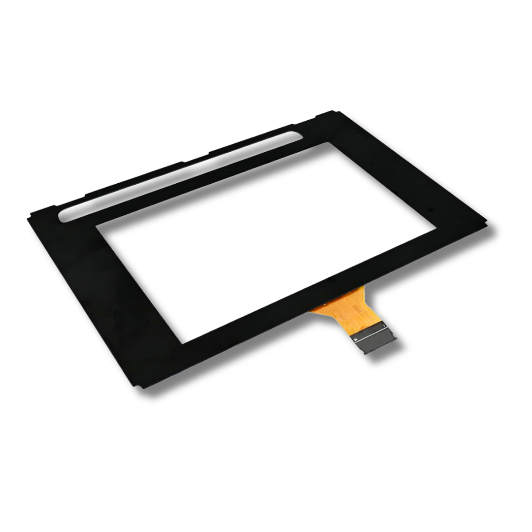 Touchscreen digitizer on a white background