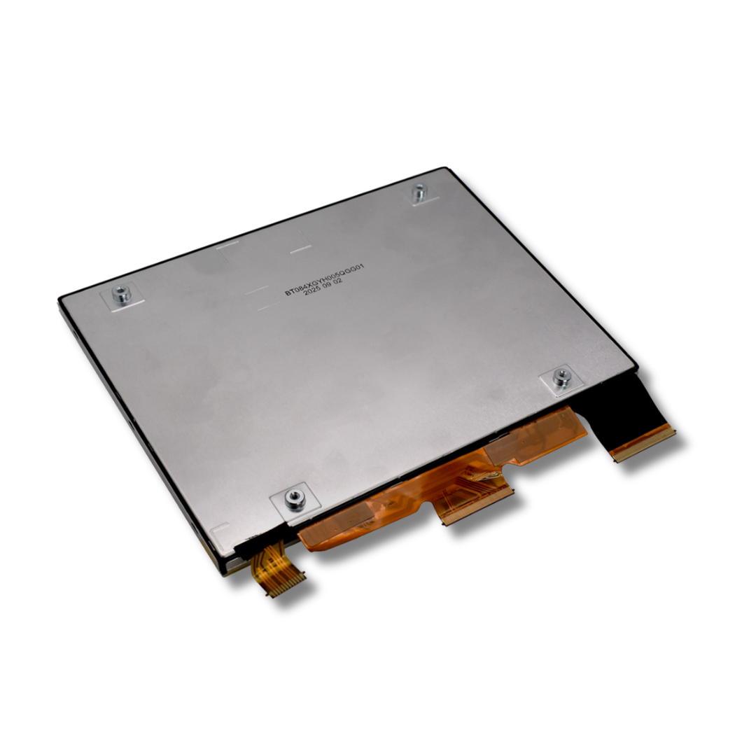 Electronic component on a white background