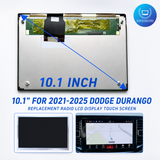 2021–2025 Dodge Durango 10.1″ Uconnect 5 LCD Touchscreen Replacement – 68433499AB–AI