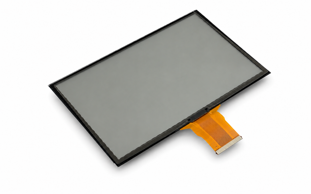 Touchscreen panel on a white background