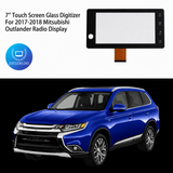 2018 Mitsubishi Outlander 7-Inch Touch Screen Digitizer Replacement | OE 8741A001 / 8741A006
