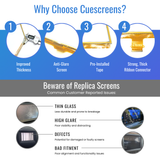 Why choose Cuescreens and Beware of replica screens